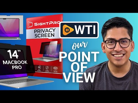 Magnetic Privacy Screen for MacBook Pro 14 Inch (2021 - WTI product video review
