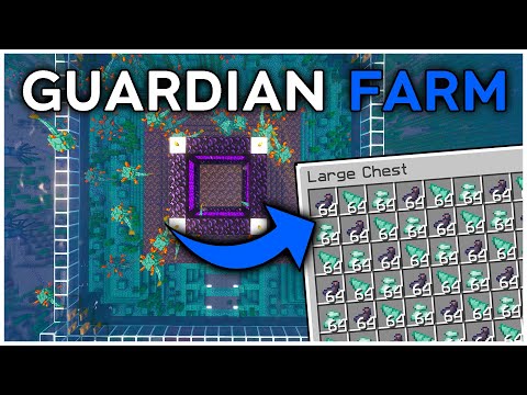 The EASIEST Guardian Farm in Minecraft Java 1.21 (Tutorial)