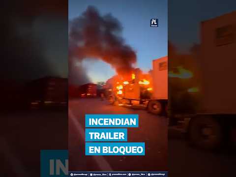 Incendian vehículos de transporte pesado durante enfrentamientos en Río Hondo, Zacapa