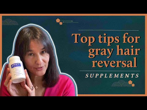 Best Gray Hair Reversal Vitamins and Supplements (Glutathione, B12, Wheatgrass)