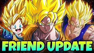 FRIEND SYSTEM UPDATE COMING! 50 More Stones! Global Update 5.7.1 Info | Dragon Ball Z Dokkan Battle