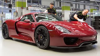 Porsche 918 Spyder Assembly Line 2014