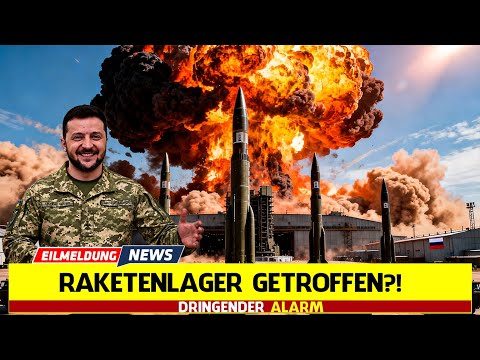 EIL: Ukrainische Drohnen sollen milliardenschweres russisches Raketenlager getroffen haben