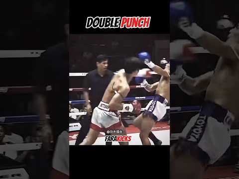 Double punch 🥊 #boxing ##muaythai #mma