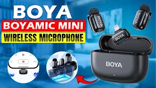 GET BOYA MINI 2 | WORLD'S 1ST AI - POWERED MINI WIRELESS MICROPHONE from BOYA | THE DYNAMIC FAMILY