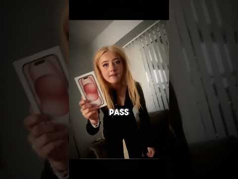 Spoiled Teen smashes her Mom's new iPhone 15 out of anger... 💔#spoiled #ungrateful #failed#genz #sad