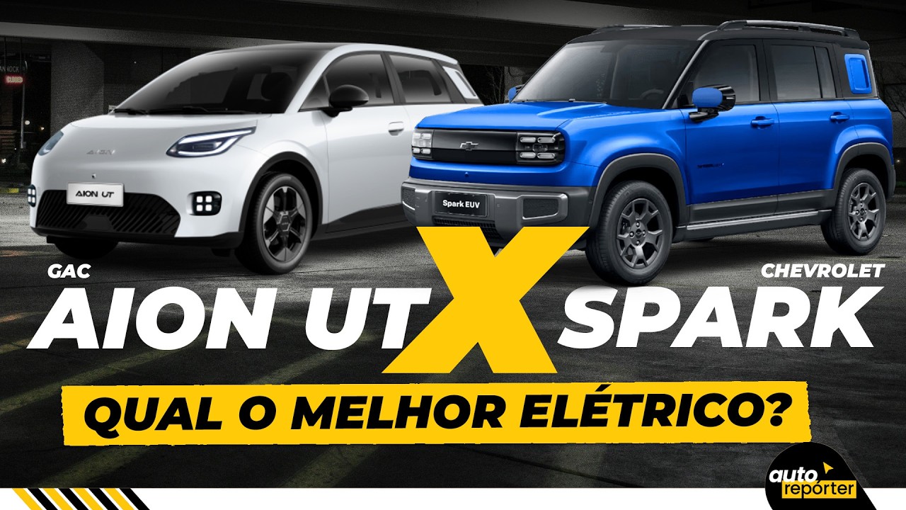 GAC Aion UT x Chevrolet Spark EUV: 10% de Diferença No Preço! Qual O Melhor Elétrico?