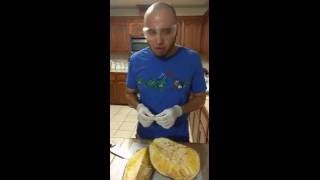 Man vs Food Jackfruit Edition - How to cut a jackfruit