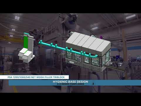 HEMA Rinser, Net Weigh Filler, Capper