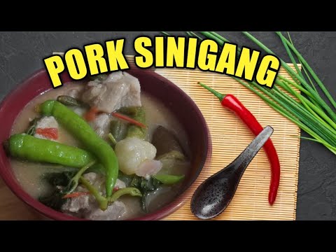 PORK SINIGANG |FILIPINO CUISINE | THIS DISH IS BEST DURING THE COLD WEATHER.