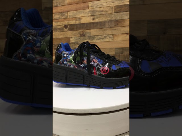 Vídeo relacionado con Marvel - Zapatillas de skate para niños, diseño de Los Vengadores, Green, 30 EU