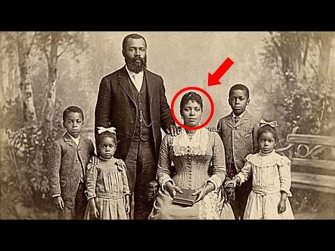 It was just a family portrait from 1888 — until you zoomed in on the mother's eyes