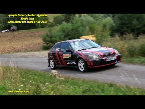 Jędryka Łukasz / Grabarz Zygmunt  - Honda Civic - Letni Super Oes Łużna 04-08-2019