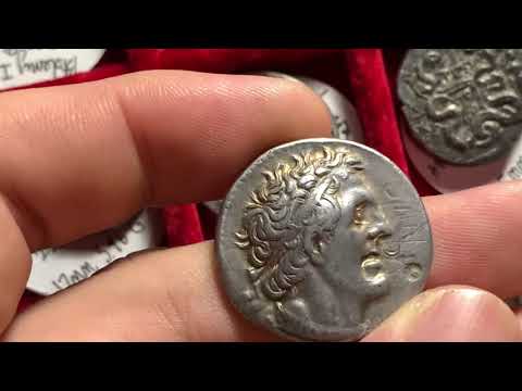 Ancient Ptolemaic Egypt coin, Ptolemy I tetradrachm