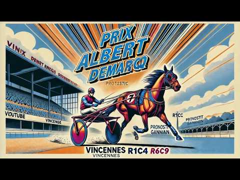 Prix Albert Demarcq  Vincennes R1C4 samedi 03/05/25