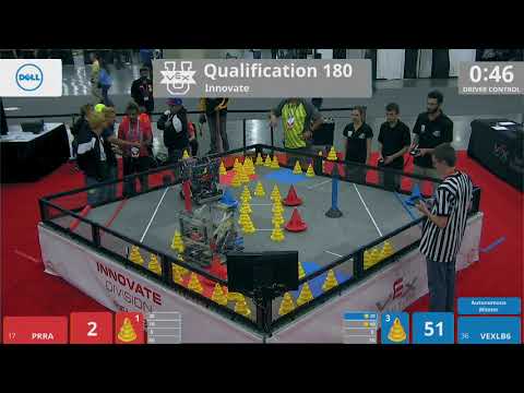 2018 VEXU Innovate Q180 - PRRA vs VEXLB6 - 2 to 76