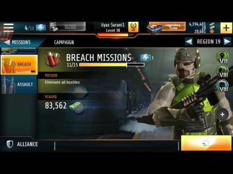 Kill Shot Bravo Region 19=12 Breach Mission Complete