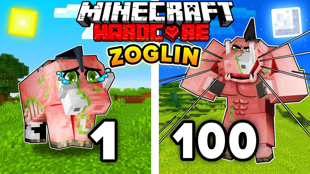 [マインクラフト] ゾグリンになって100日間ハードコアを生き抜く