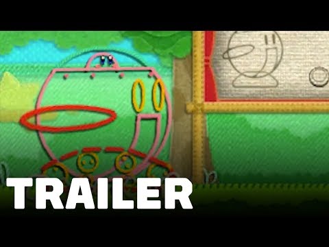 Kirby's Extra Epic Yarn 3DS Announcement Trailer thumbnail