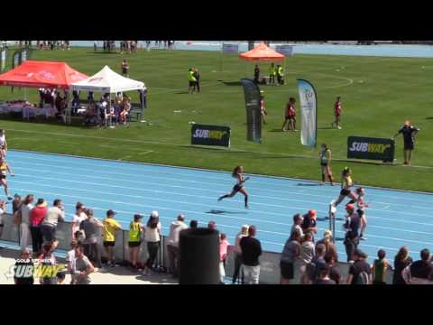 2016 SUBWAY STATE RELAY CHAMPIONSHIPS: GIRLS U14 4X200M FINAL // LAVicTV