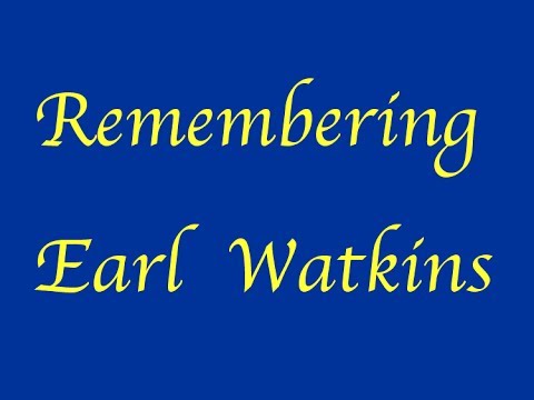 Remembering Earl