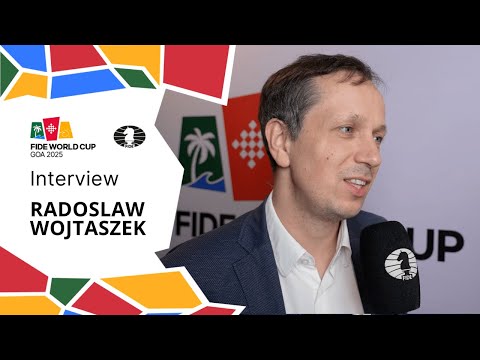 Interview with 🇵🇱 Radoslaw Wojtaszek | Game 2 | Round 3 | FIDE World Cup 2025