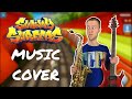 Subway Surfers Music Played On Guitar Sax