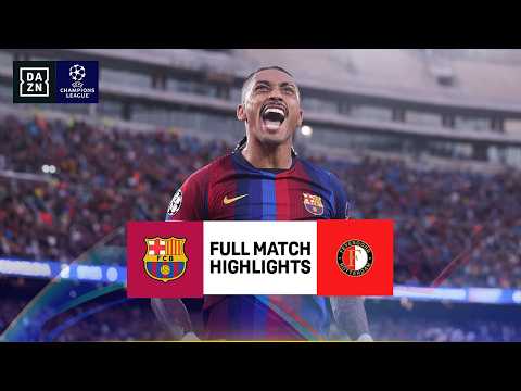 FC Barcelona vs Feyenoord | UEFA Champions League Highlights | Matchday 1 | 2026-2027