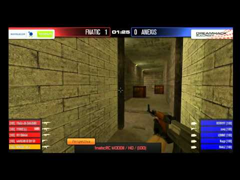 DH 2012 - CS 1.6 - FNATIC vs ANEXIS - match 1