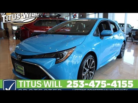 2019 Toyota Corolla Hatchback Tacoma, WA #T91851