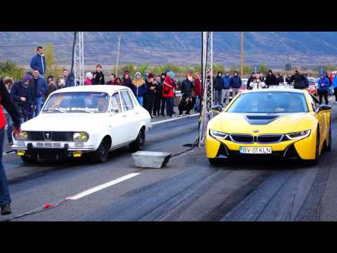 DACIA 1300 TURBO QUATTRO 330HP vs BMW i8 362HP