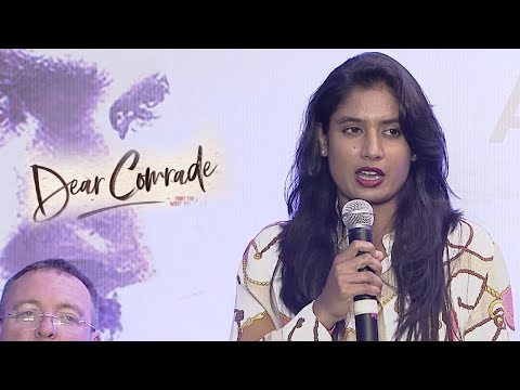 Mithali Raj at Dear Comrade Interview At AMB Cinemas