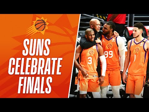 Phoenix Suns CELEBRATE NBA FINALS BERTH! 🏆