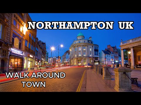 Is Northampton (UK) A Good Place To Live! || What To See In Northampton Town Centre