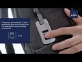 WiWU Pioneer FingerPrint Backpack How To Set The Fingerprint Lock