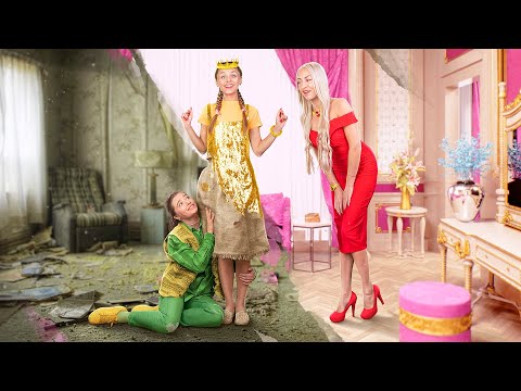 Poor Mom VS Rich Mom / I Have Two Moms