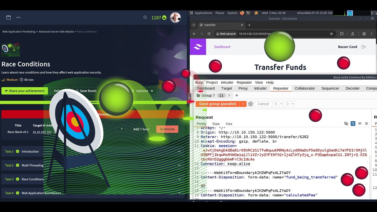 Race Conditions | TryHackMe | Web Application Pentesting