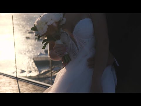 L & M. Wedding trailer