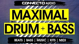 Video thumbnail for Maximal Drum & Bass - Liquid Funk DnB Drum Loops -  CONNECT:D Audio by Loopcloud