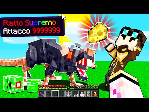 HO CATTURATO IL RARISSIMO TOPO BOSS SU *MINECRAFT INVASIONE*
