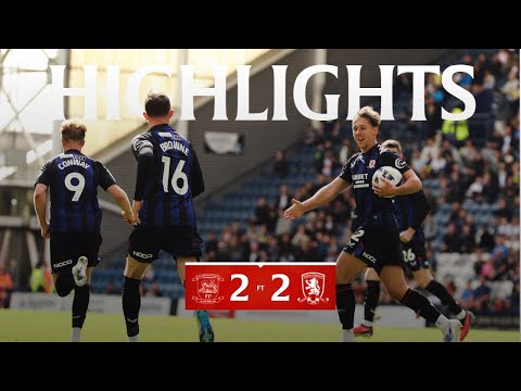 Match Highlights | Preston 2 Boro 2 | Matchday 5