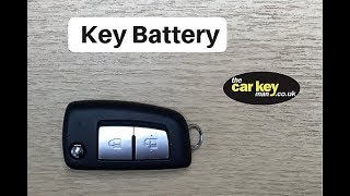 Key Battery Nissan Juke New Style HOW TO