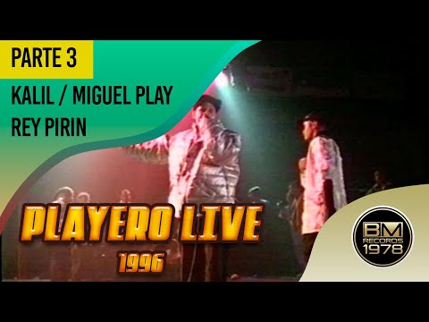 Playero Live Rap Concert | 1996 | (Part 3) Kalil - Miguel Play - Rey Pirin
