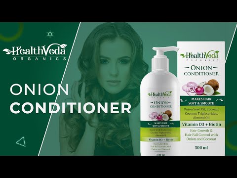 Health veda organics onion conditioner for hair growth & hai...