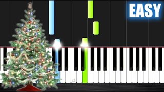 O Christmas Tree - EASY Piano Tutorial by PlutaX