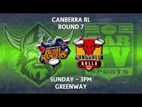 2018 Canberra RL 1st Grade Round 7 - Gungahlin Bulls v Tuggeranong Bushrangers