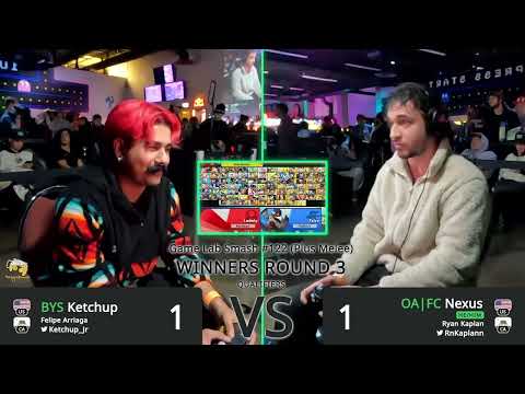 Game Lab Smash #122 Ketchup (Bowser Jr.) Nexus (Falco)