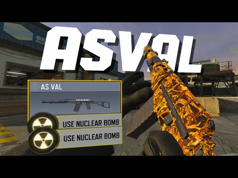 This AS VAL Loadout is INSANE… 2 Nukes & 58 Kills