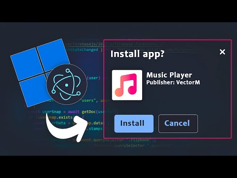Build a Desktop App  With  JavaScript ✅| Electron JS