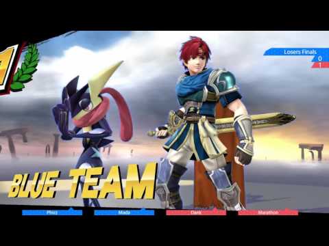 ABU 15: Phizz + Mada Vs. Dank + Marathon - SSB4 Doubles Losers Finals